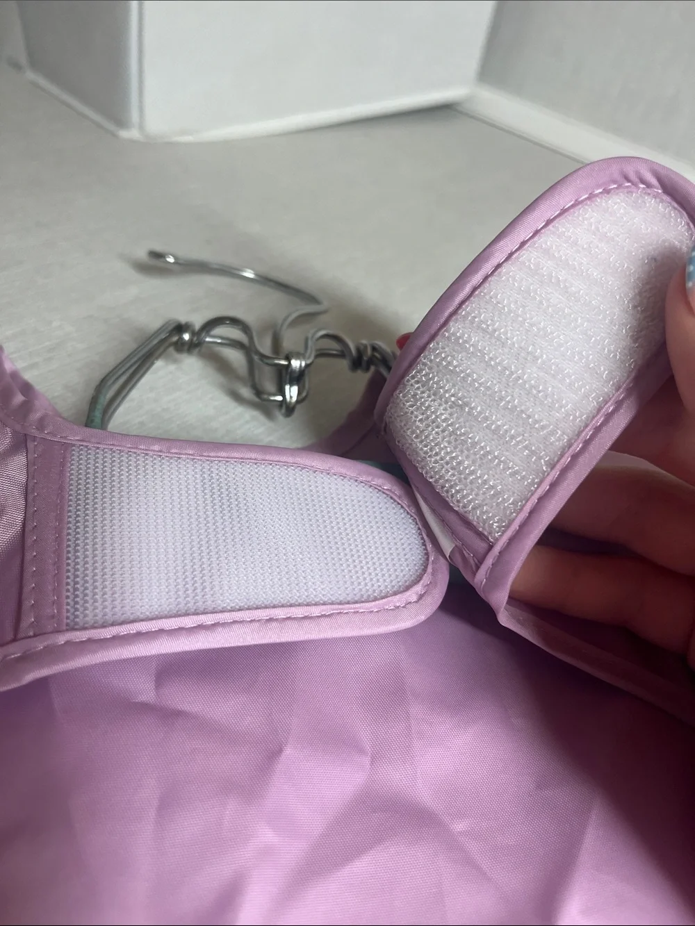 Long Sleeve Waterproof Bib in Lavender
